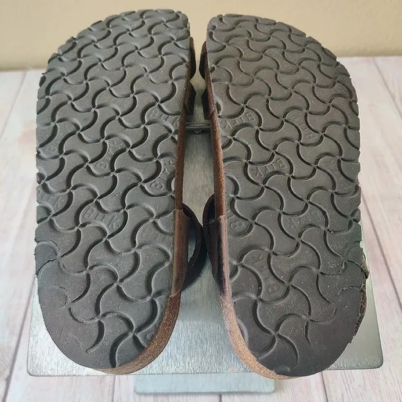 Birkenstock Yara #250 Sandals brown sz 39