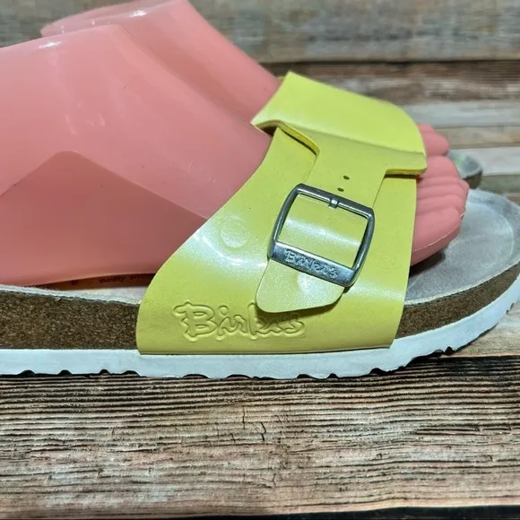 Birki’s Yellow Catalina Sandals