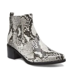 BLONDO | Elvina Snakeskin Waterproof Ankle Boots