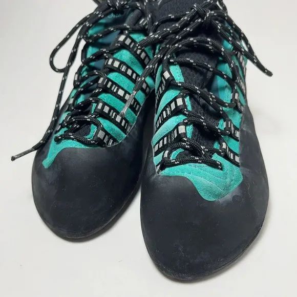 Boreal Womens 6 Lynx Leather Upper Padded Tongue Climbing Shoes