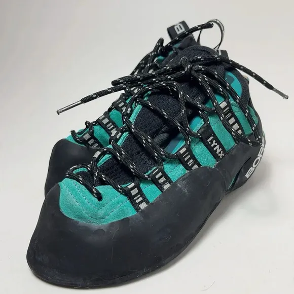 Boreal Womens 6 Lynx Leather Upper Padded Tongue Climbing Shoes