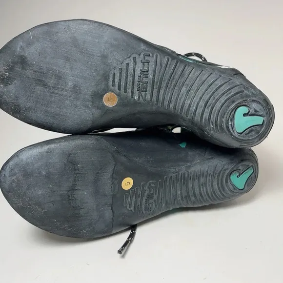 Boreal Womens 6 Lynx Leather Upper Padded Tongue Climbing Shoes