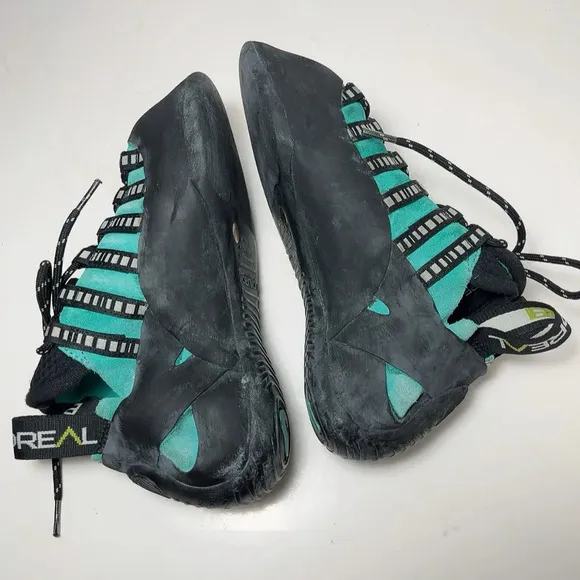 Boreal Womens 6 Lynx Leather Upper Padded Tongue Climbing Shoes