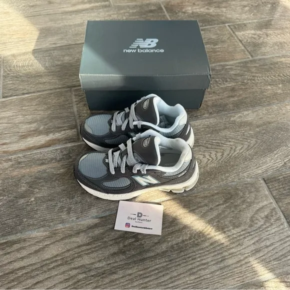 Brand New New Balance 2002R ‘Steel Lead’ Preschool Kids Shoes