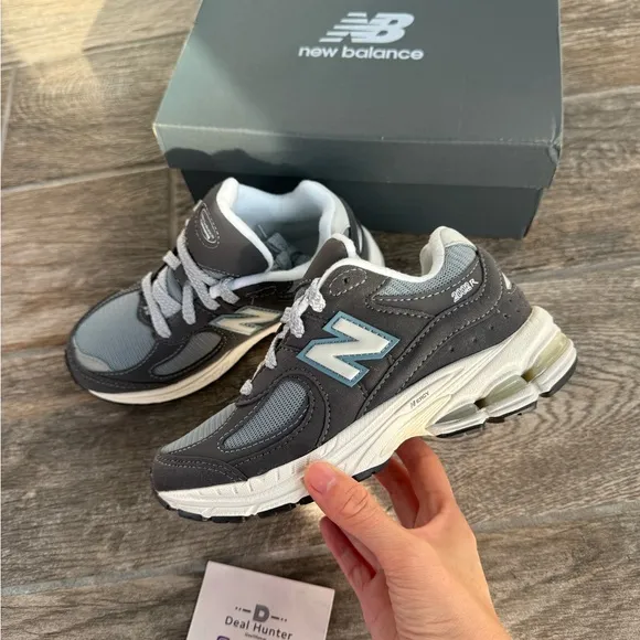 Brand New New Balance 2002R ‘Steel Lead’ Preschool Kids Shoes