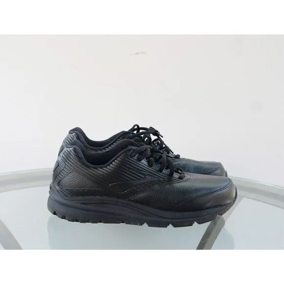 Brooks Addiction Walker 2 Walking Shoes Black/Black US Women Size 9.5 WIDE