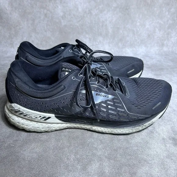 Brooks Adrenaline GTS 21 Gray Running Shoes Sneakers Mens Size 14 / 2E Wide