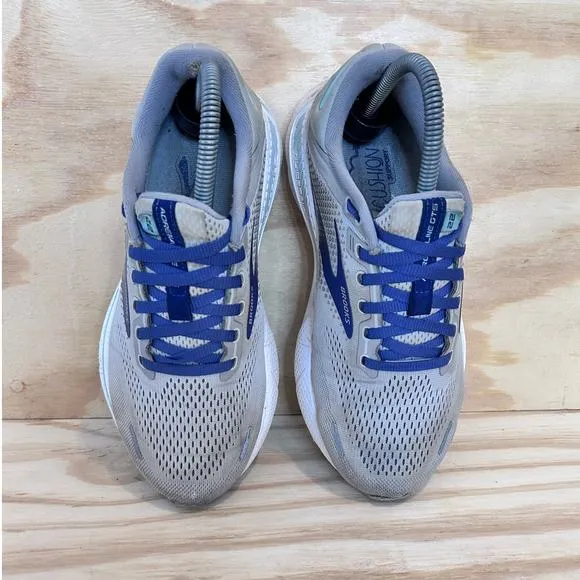 Brooks - Adrenaline GTS 22 - Running Shoes - Gray - Women's -7(2E) - 1203532E045