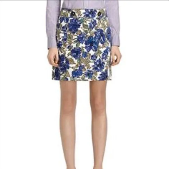 Brooks Brothers Floral Skirt