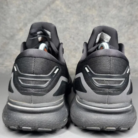 Brooks Ghost 15 Black Running Shoes Men's Size 12 Extra Wide (EE) 1103932E020