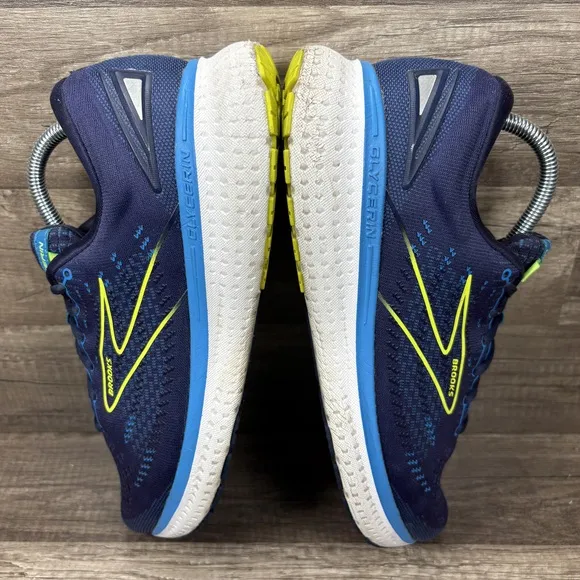 Brooks Glycerin 19 Blue Mens US Size 10 Wide EUR 44 1103562E443 Running Shoes