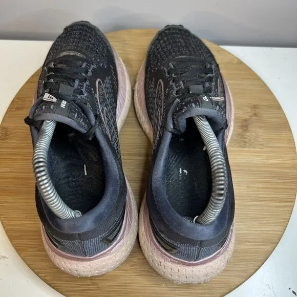 Brooks Glycerin 19 Womens Size 7.5 D Wide Shoes Black Athletic Running Sneakers