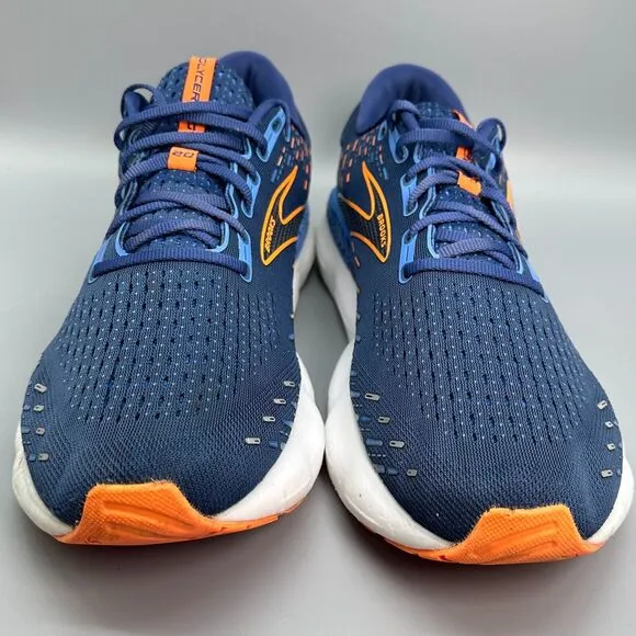 Brooks Glycerin GTS 20 Men's 14 D Blue Athletic Shoes Lace Up Low Shoes Sneakers