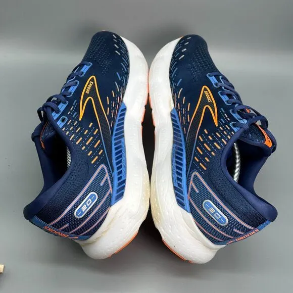 Brooks Glycerin GTS 20 Men's 14 D Blue Athletic Shoes Lace Up Low Shoes Sneakers