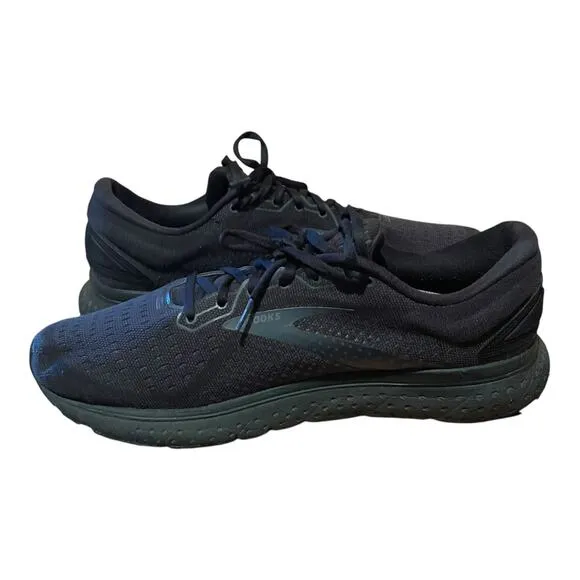 Brooks Mens Glycerin 18 Running Shoes Triple Black Size 13