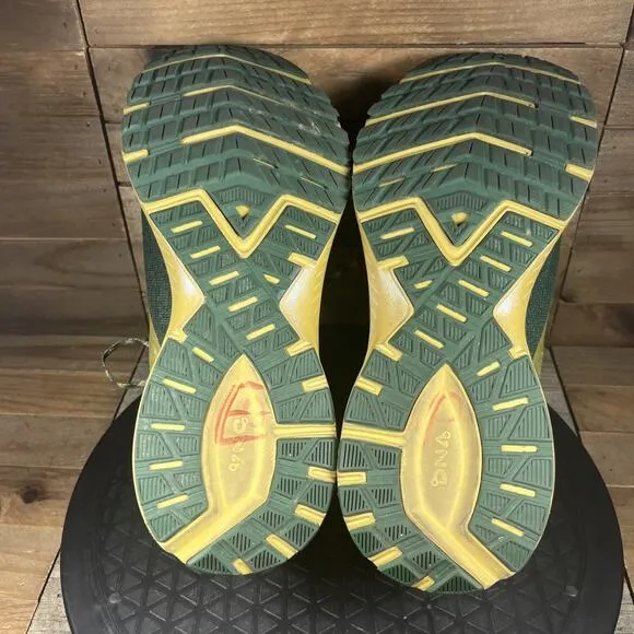 Brooks Shoes Women Size 9 Launch 7 Run Lucky St. Patricks Day Green Gold Shoes
