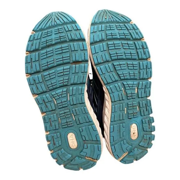 Brooks Womens Addiction‎ 13 DNA 1202531D456 Black Teal Running Shoes 8D Wide