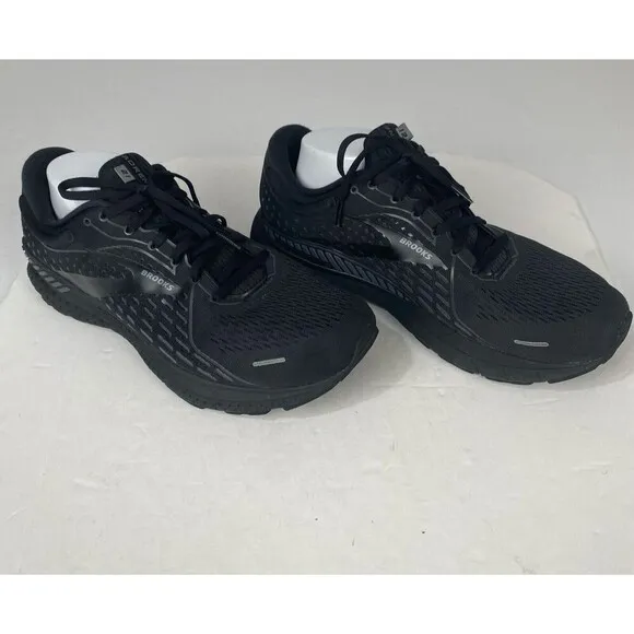 Brooks Women’s Adrenaline 21 Shoes-Black Size 11 M wide (2E) Running Athletic
