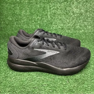Brooks Women's Ghost 16 Lace Up Running Shoes Black Size 11 Extra Wide 2E - NEW