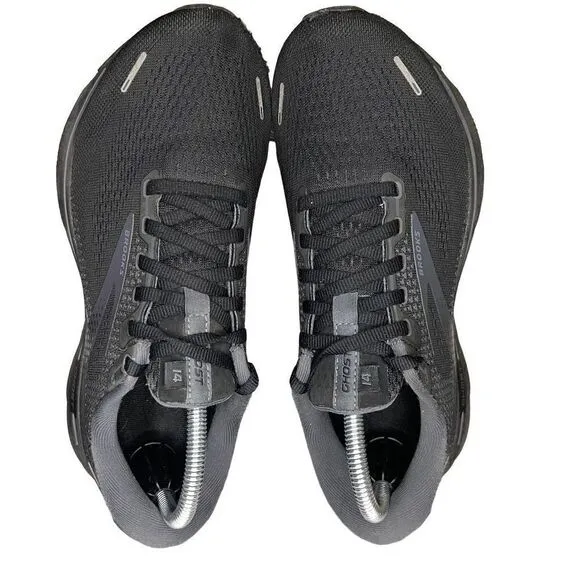 Brooks Ghost 14 Men’s Size 8 4E Extra Wide Running Shoes ‘Black’ 1103694E020