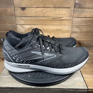 Brooks Levitate 5 Running Shoes Black/Ebony/Grey US Men Size 13 No INSOLES