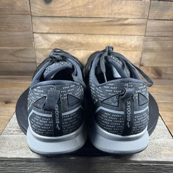Brooks Levitate 5 Running Shoes Black/Ebony/Grey US Men Size 13 No INSOLES