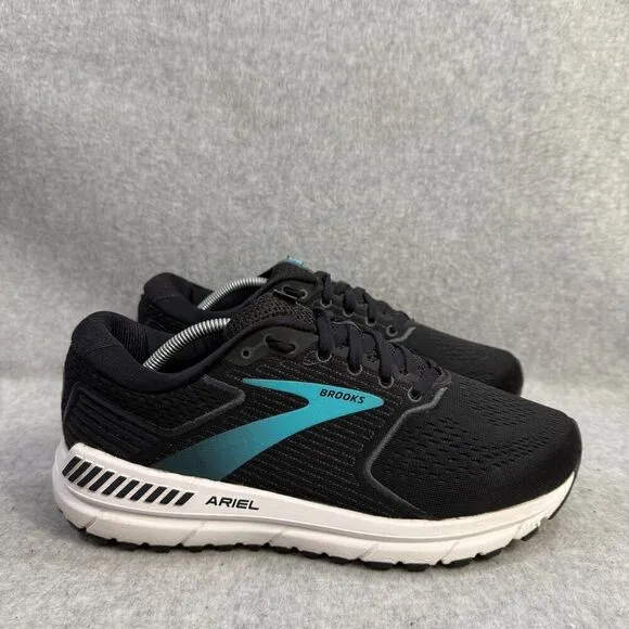 Brooks Shoes Womens Size 9.5 2E Ariel 20 Wide Fit Running Sneakers 1203152E064