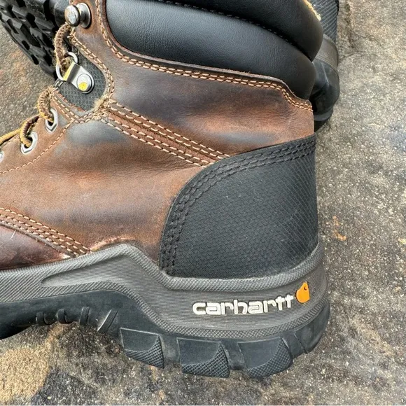 Carhartt Women Rugged Flex 6&quot; Comp Toe Work Boot CWF5355 Lace Up Durable 6.5