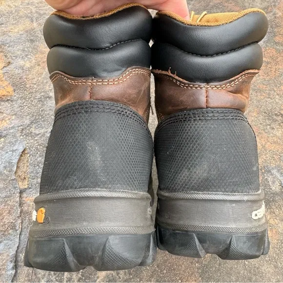 Carhartt Women Rugged Flex 6&quot; Comp Toe Work Boot CWF5355 Lace Up Durable 6.5
