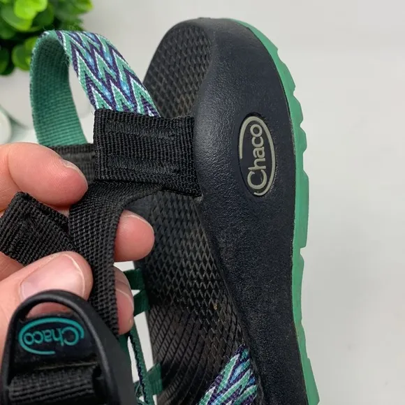 Chaco Green X2 Z Women's Sandals Size 5