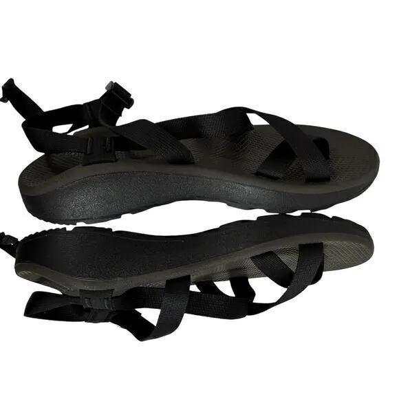 Chaco Sandals Mens‎ Size 12 Z2 Black Toe Loop Comfort Outdoor Hiking Shoes
