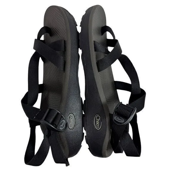 Chaco Sandals Mens‎ Size 12 Z2 Black Toe Loop Comfort Outdoor Hiking Shoes