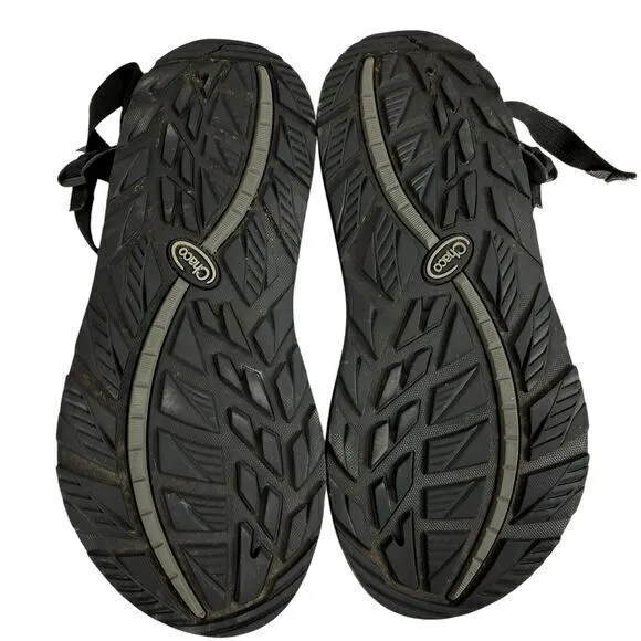 Chaco Sandals Mens‎ Size 12 Z2 Black Toe Loop Comfort Outdoor Hiking Shoes