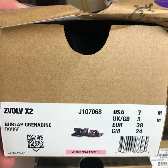 Chaco Z Volv X2 Sandals NIB