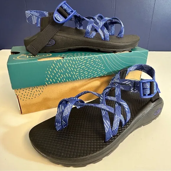 Chaco ZCloud X2 Sandals Overhaul Blue Size 8 NWT