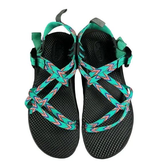 Chaco ZX/1 EcoTread Mint Leaf Sport Sandals Youth Unisex Size 5 - 6 (GS)