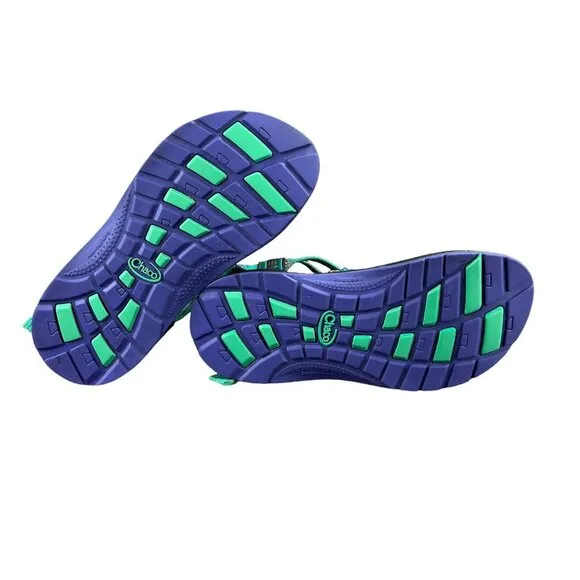 Chaco ZX/1 EcoTread Mint Leaf Sport Sandals Youth Unisex Size 5 - 6 (GS)