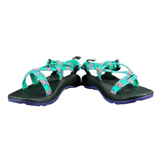 Chaco ZX/1 EcoTread Mint Leaf Sport Sandals Youth Unisex Size 5 - 6 (GS)