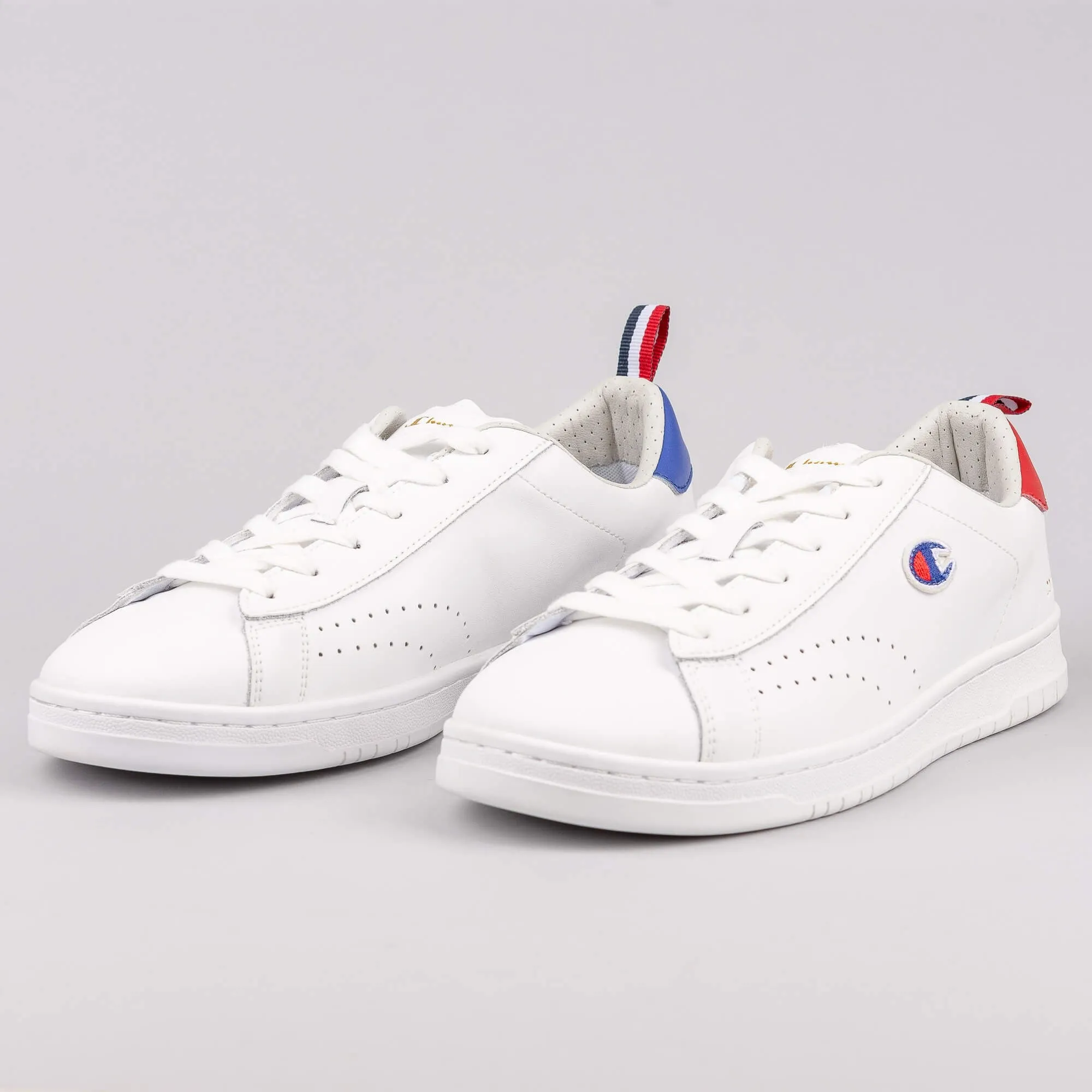 Champion Court Club Patch White/Red/Blue