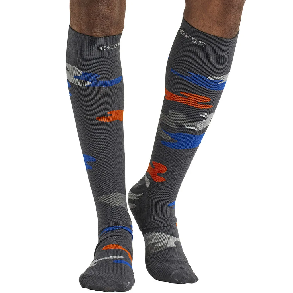 Cherokee Camo Craze Men's Compression Socks