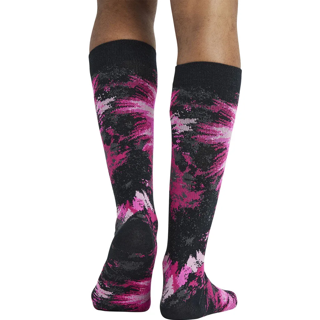 Cherokee Texture Burst Men's Compression Socks