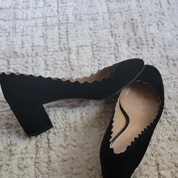 Chloe Black Suede Size 38 Org $495
