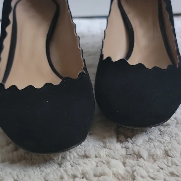 Chloe Black Suede Size 38 Org $495
