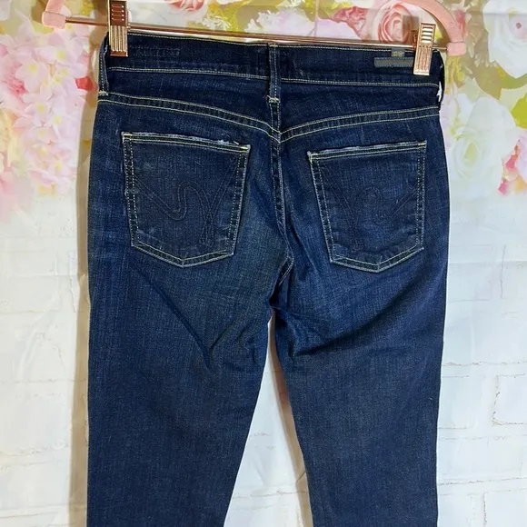 Citizen of Humanity Ava Low Rise Dark Blue Jeans