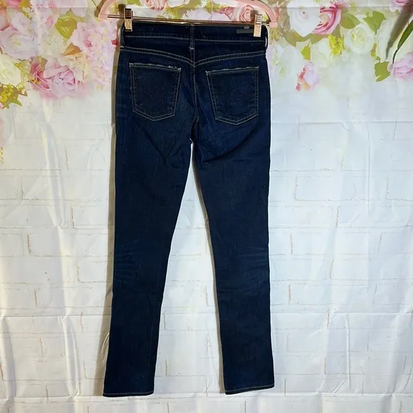 Citizen of Humanity Ava Low Rise Dark Blue Jeans