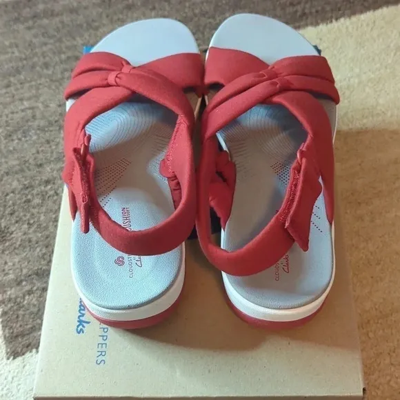 Clarks Cloudsteppers Jersey Sport Sandals- Arla Belle Size 10