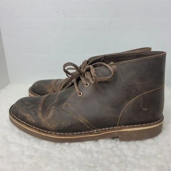 Clarks Bushacre 2 Mens Size 9 Brown Chukka Boot Shoes