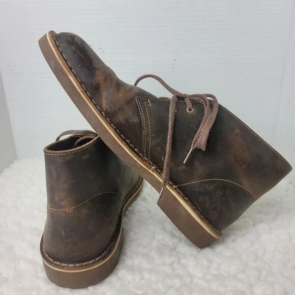 Clarks Bushacre 2 Mens Size 9 Brown Chukka Boot Shoes
