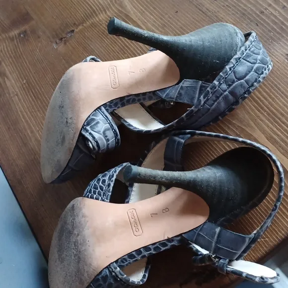 Coach heeled  sandals