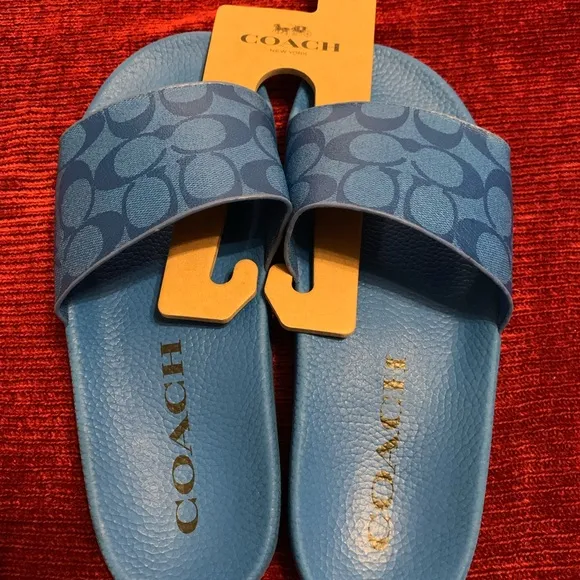 Coach slide sandals